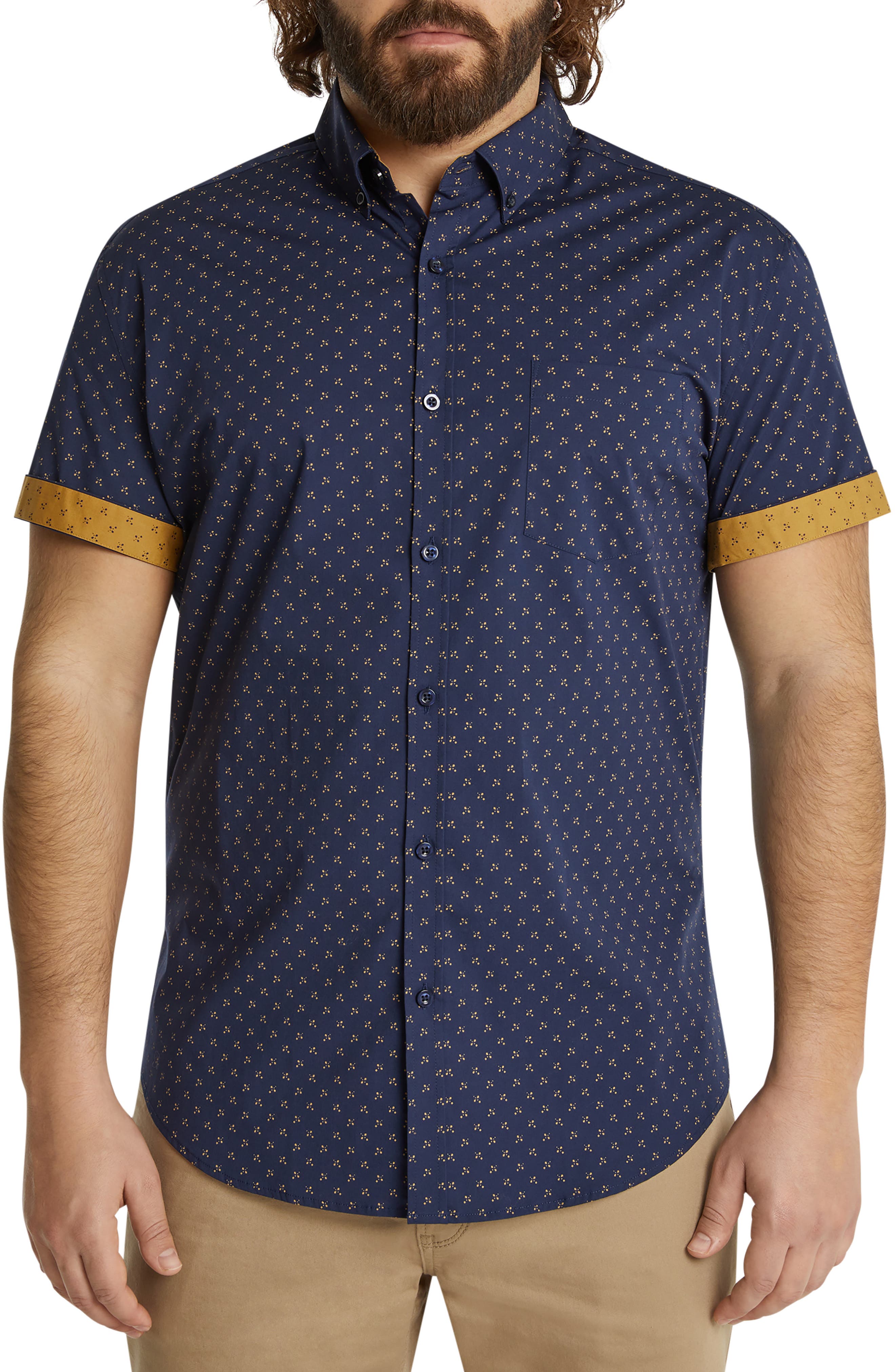 Men's Metallic Button Up Shirts | Nordstrom